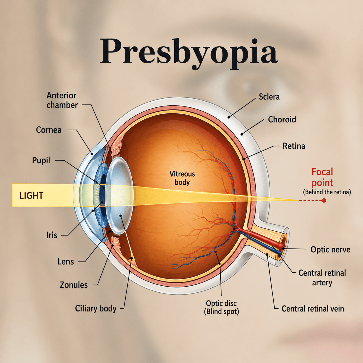 Lens replacement treatment for presbyopia at The Eye Doctor Clinic in Huddersfield