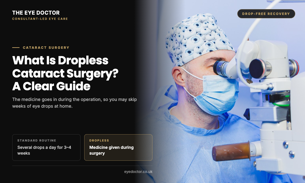 Dropless cataract surgery at The Eye Doctor